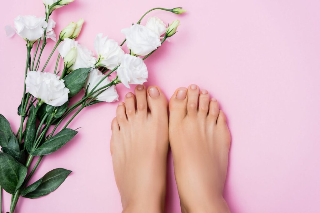Pedicure + maska kwasowa – zdjęcie